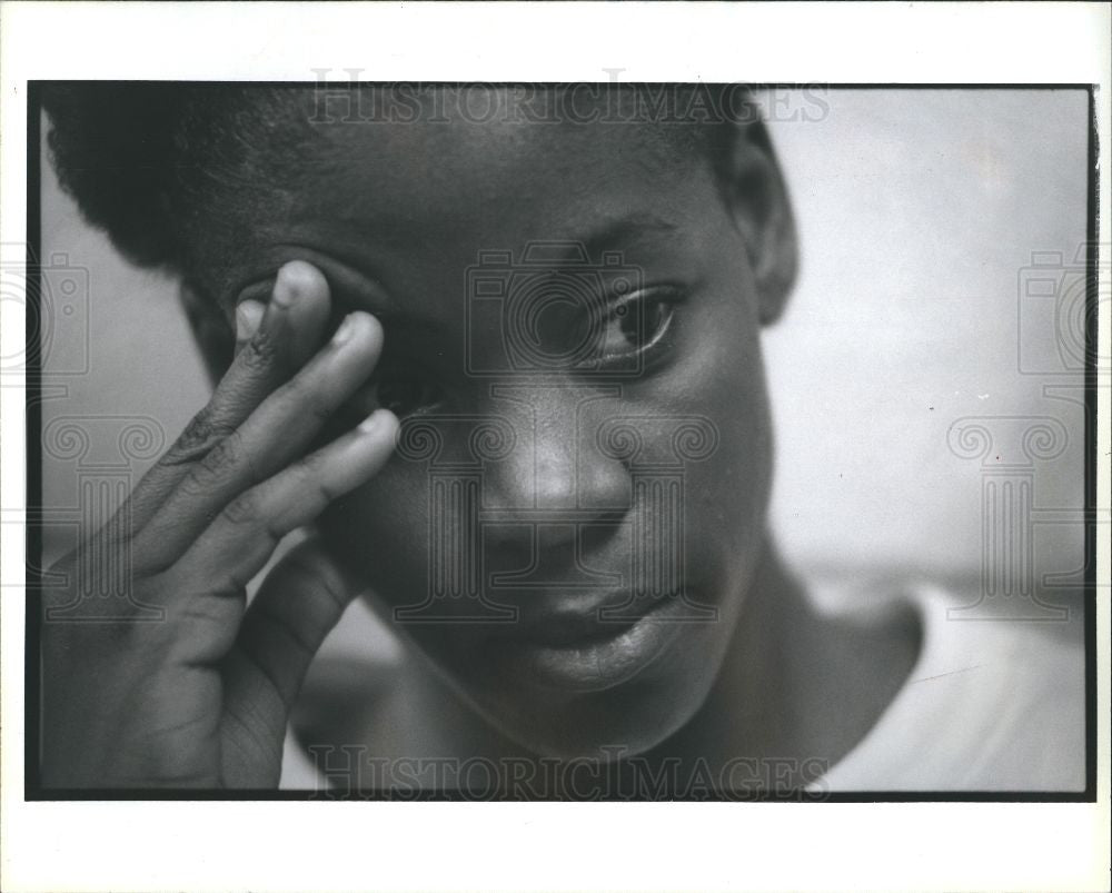 Marie K Spring 1991 Press Photo Marie Springfield - Historic Images