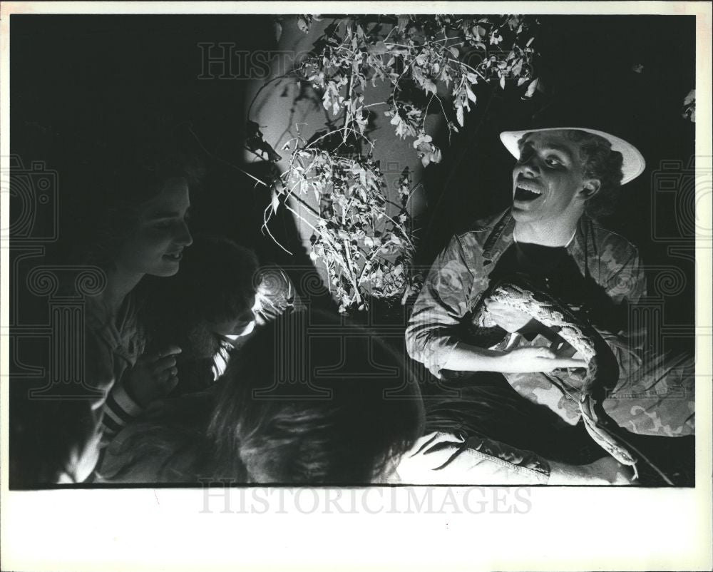 1984 Press Photo Haunted House - Historic Images