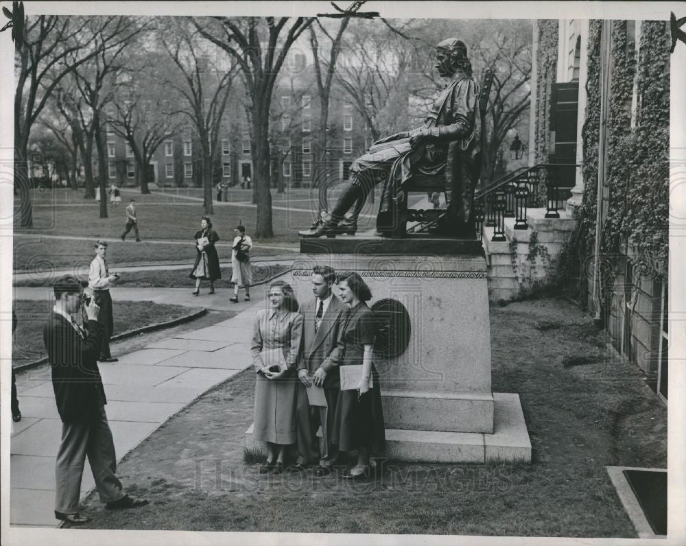 1948 Press Photo HARVARD UNIVERSITY, BOSTON - Historic Images
