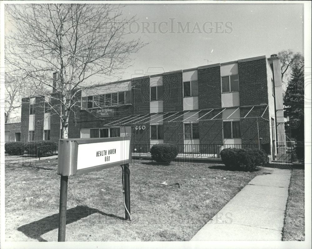 1981 Press Photo Health Havens Nursing Home - Historic Images