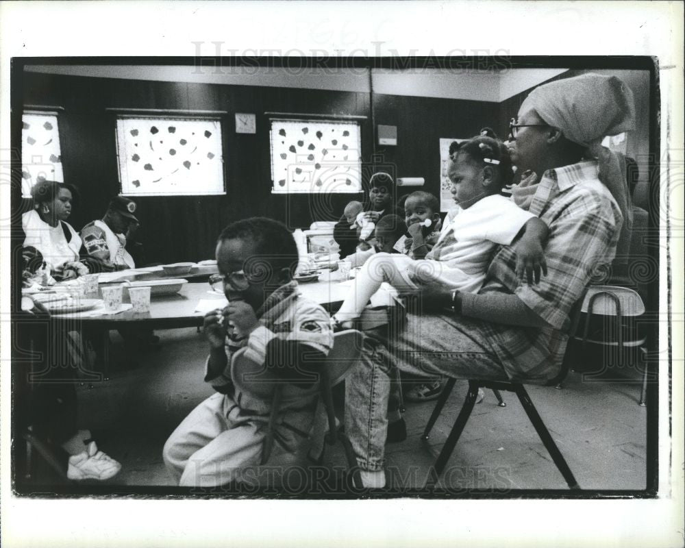 1990 Press Photo HEAD START PROGRAM Chafonte - Historic Images