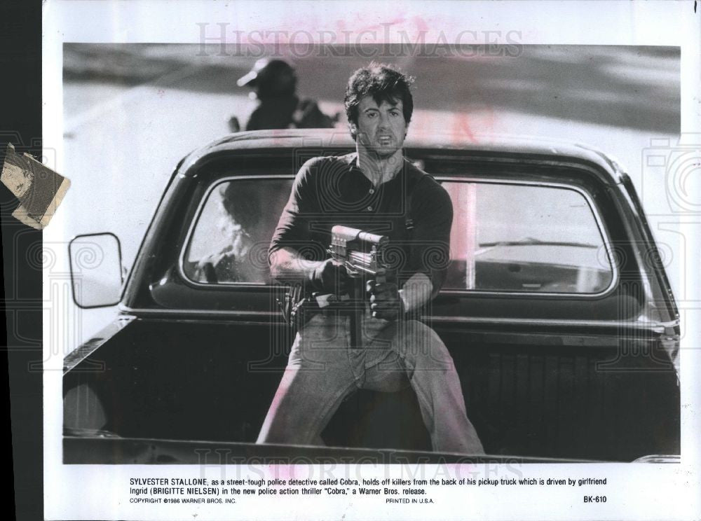 1988 Press Photo actor, filmmaker Sylvester Stallone - Historic Images