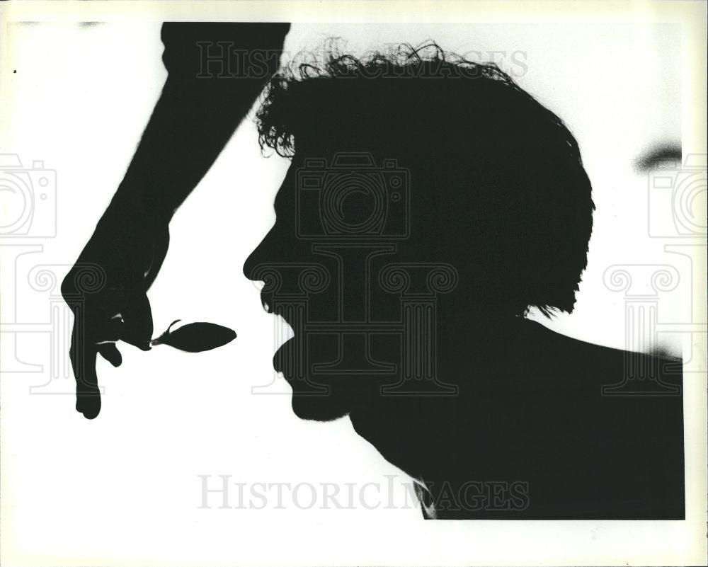 1980 Press Photo Hazing Photo Illustration Black and Wh - Historic Images