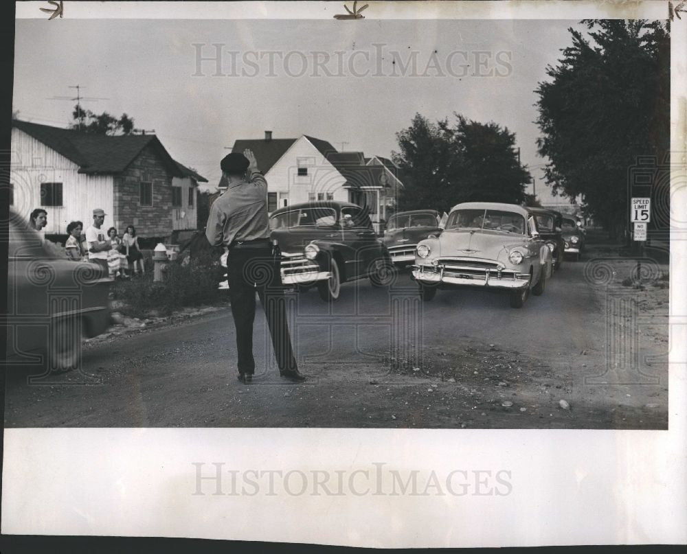 1951 Press Photo Hazel park - Historic Images