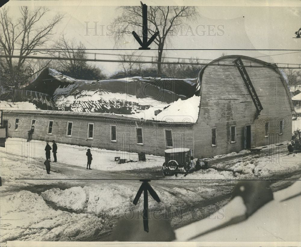 1932 Press Photo Hazel Park Baptist Tabernacle - Historic Images