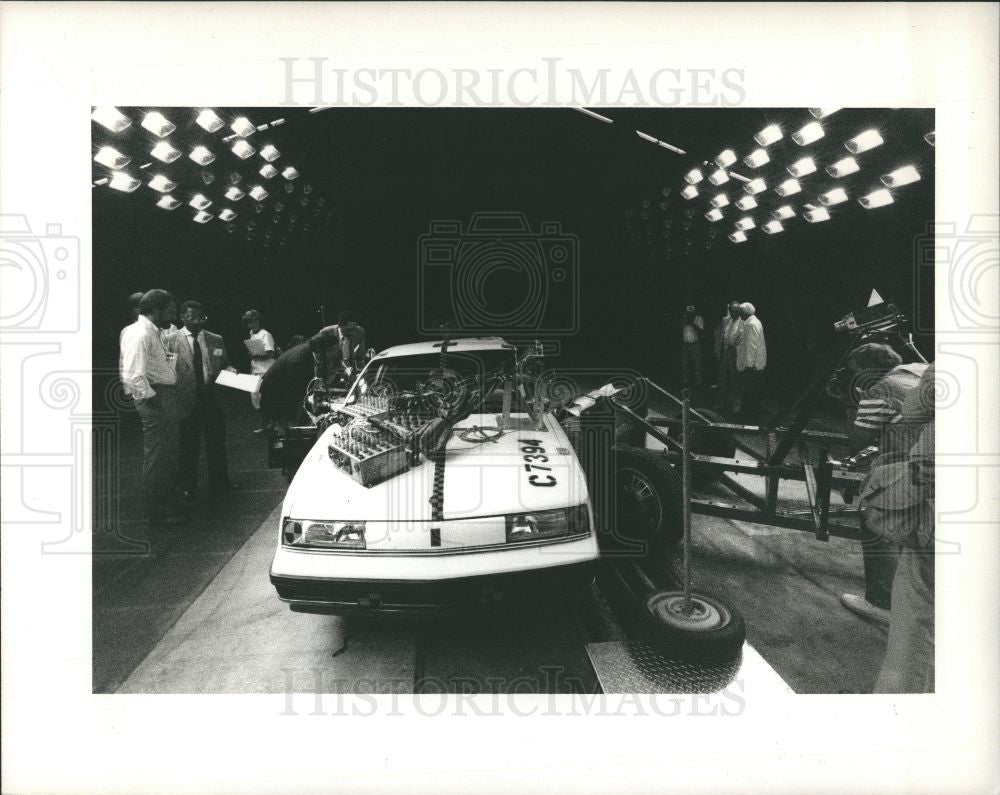 1988 Press Photo GM Crash Tests - Historic Images