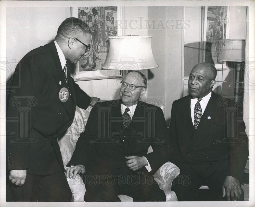 1952 Press Photo Robert Taft United States Senator Ohio - Historic Images