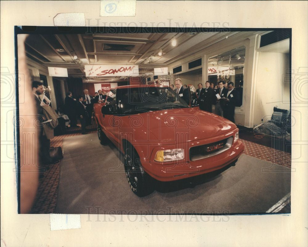 1993 Press Photo Sonoma  pickup truck - Historic Images