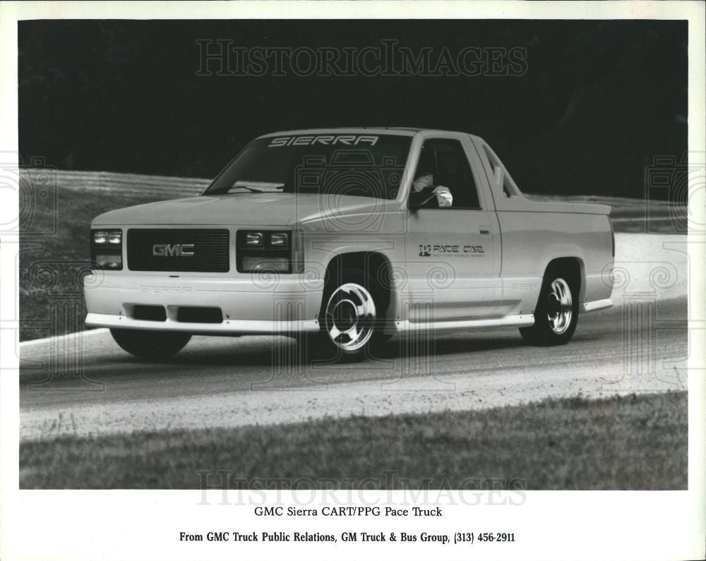 1988 Press Photo GMC Sierra CART PPG - Historic Images