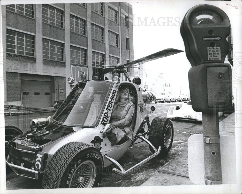 1977 Press Photo Helicopter Kop-Ter-Rod a copter for cops - Historic Images