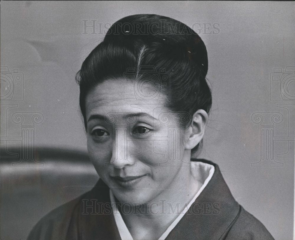 1961 Press Photo sahomi Tachibana dancer - Historic Images
