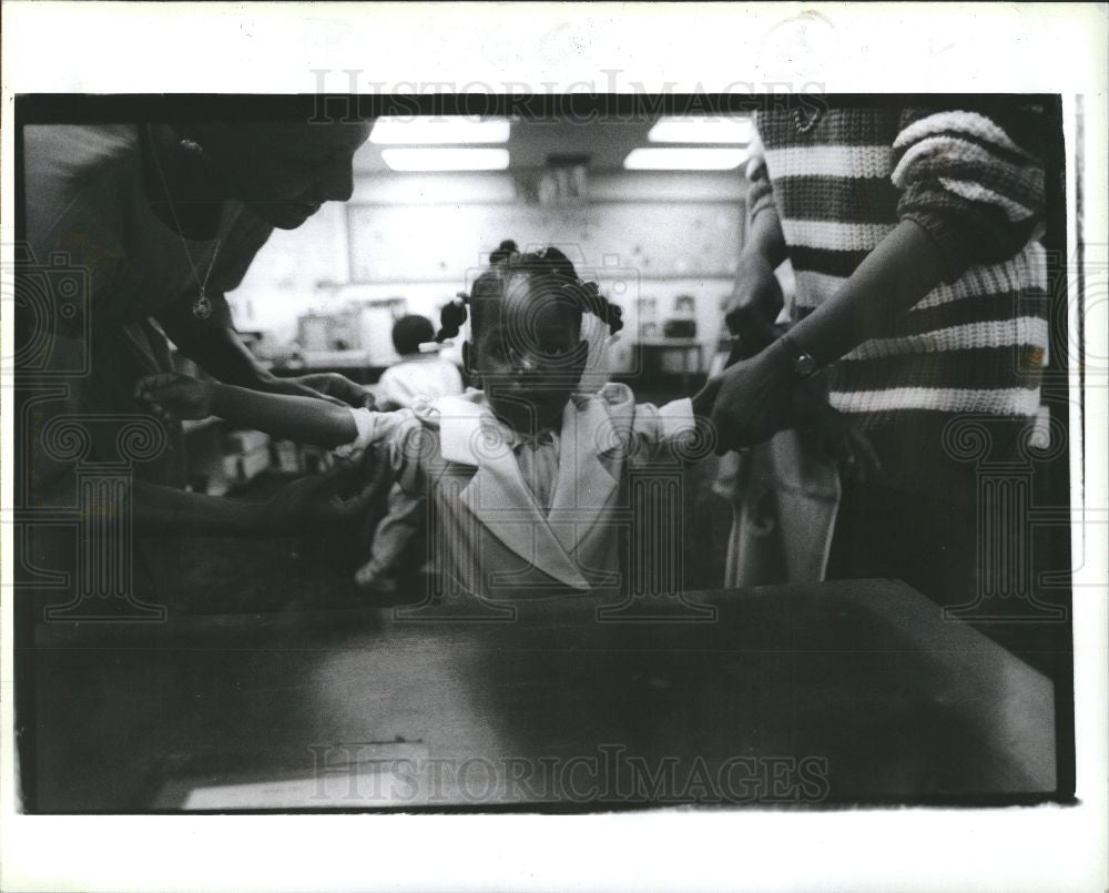 1990 Press Photo Head start program - Historic Images