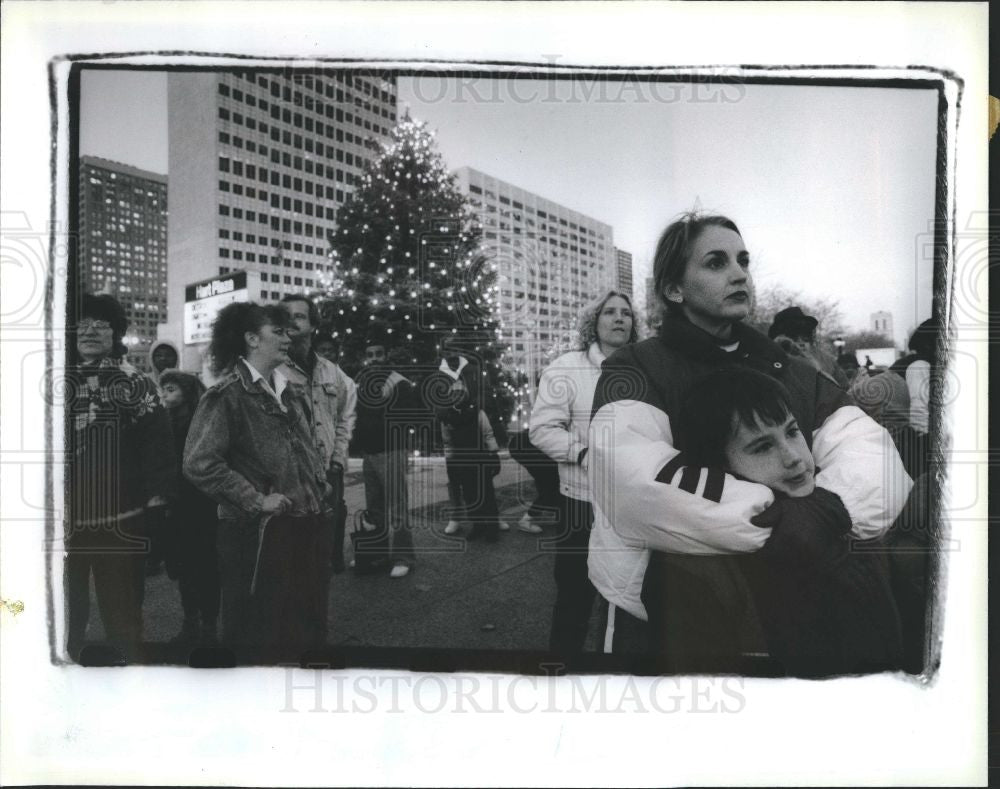 1989 Press Photo Hart Plaza - Historic Images