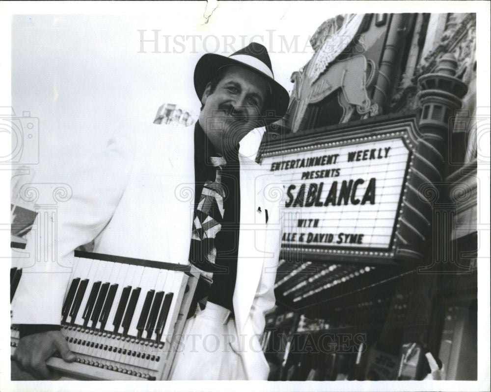 1994 Press Photo David Syme, the human Jukebox - Historic Images