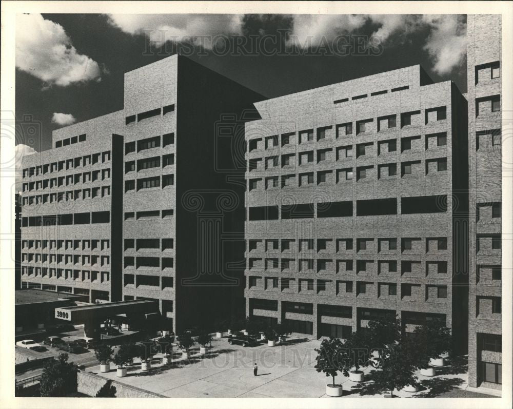 1981 Press Photo Harper Hospital - Historic Images