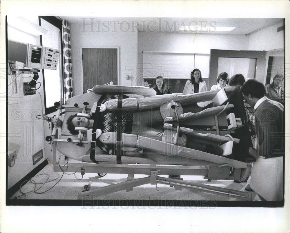 1980 Press Photo Harper Hospital 1980 - Historic Images