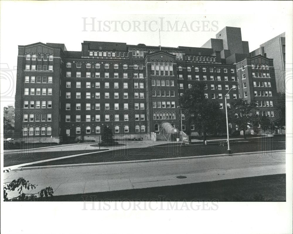 1981 Press Photo Harper hospital - Historic Images