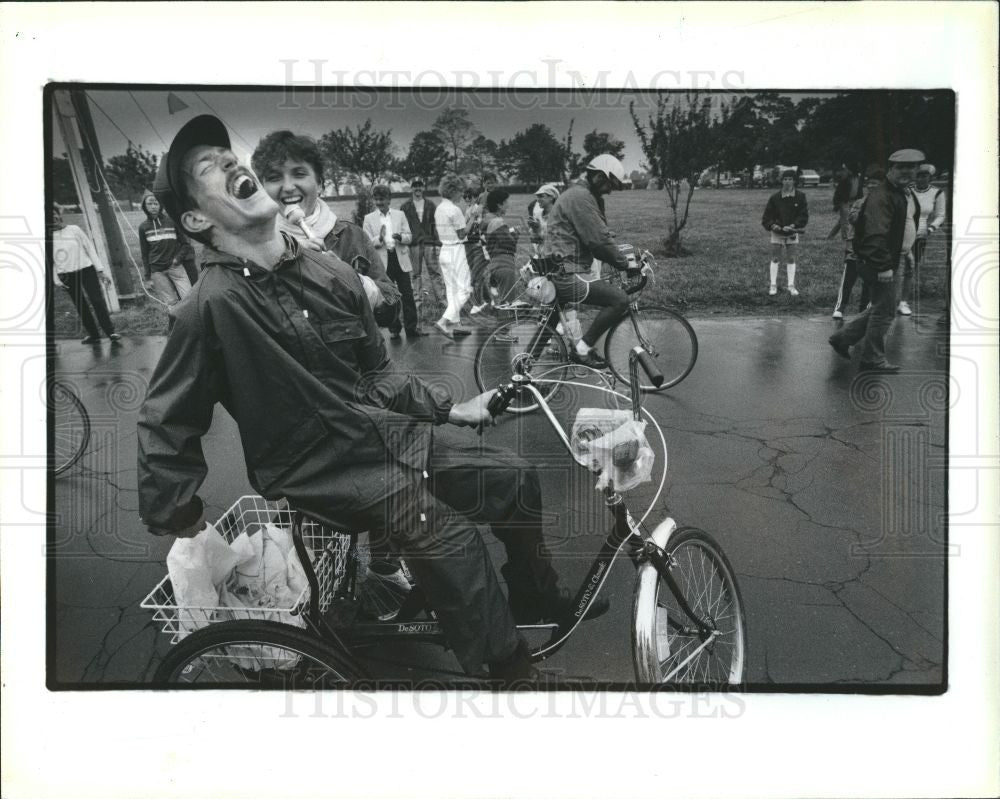 1986 Press Photo Handicapped Sports - Historic Images