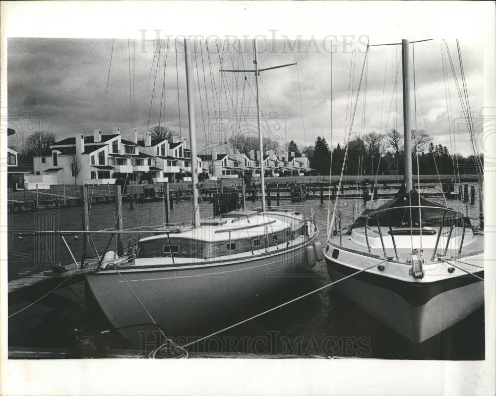 1976 Press Photo Harbor Springs Michigan - Historic Images
