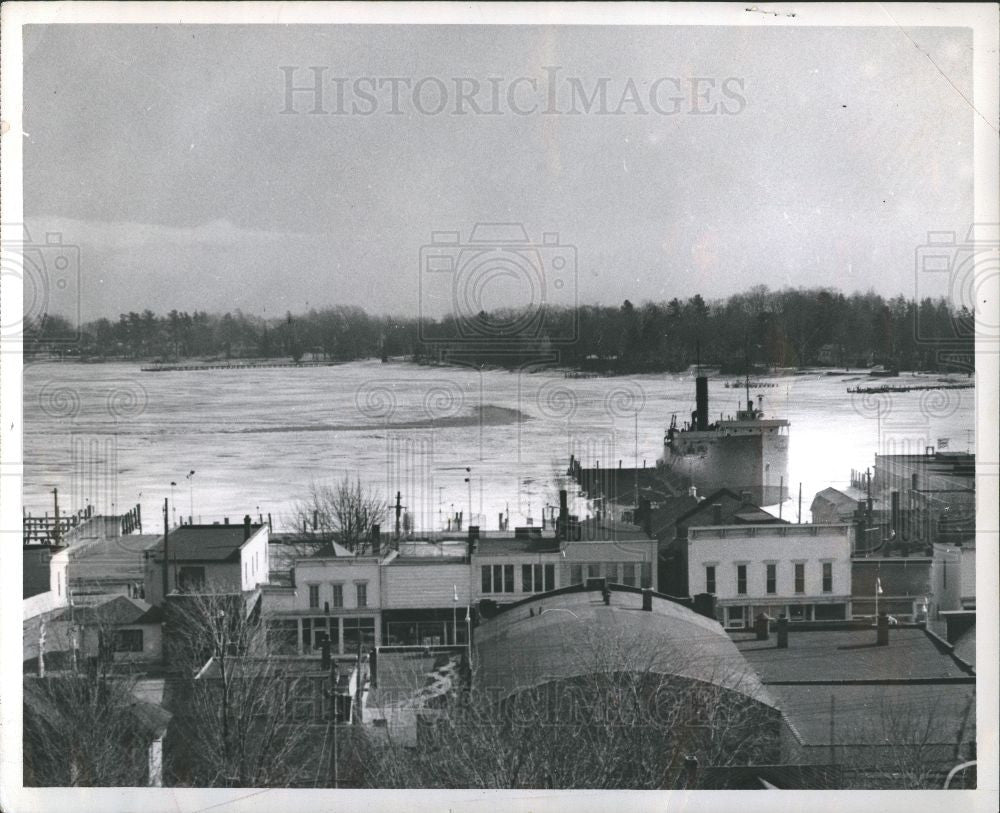 1961 Press Photo Harbor Springs  Emmet County Michigan - Historic Images