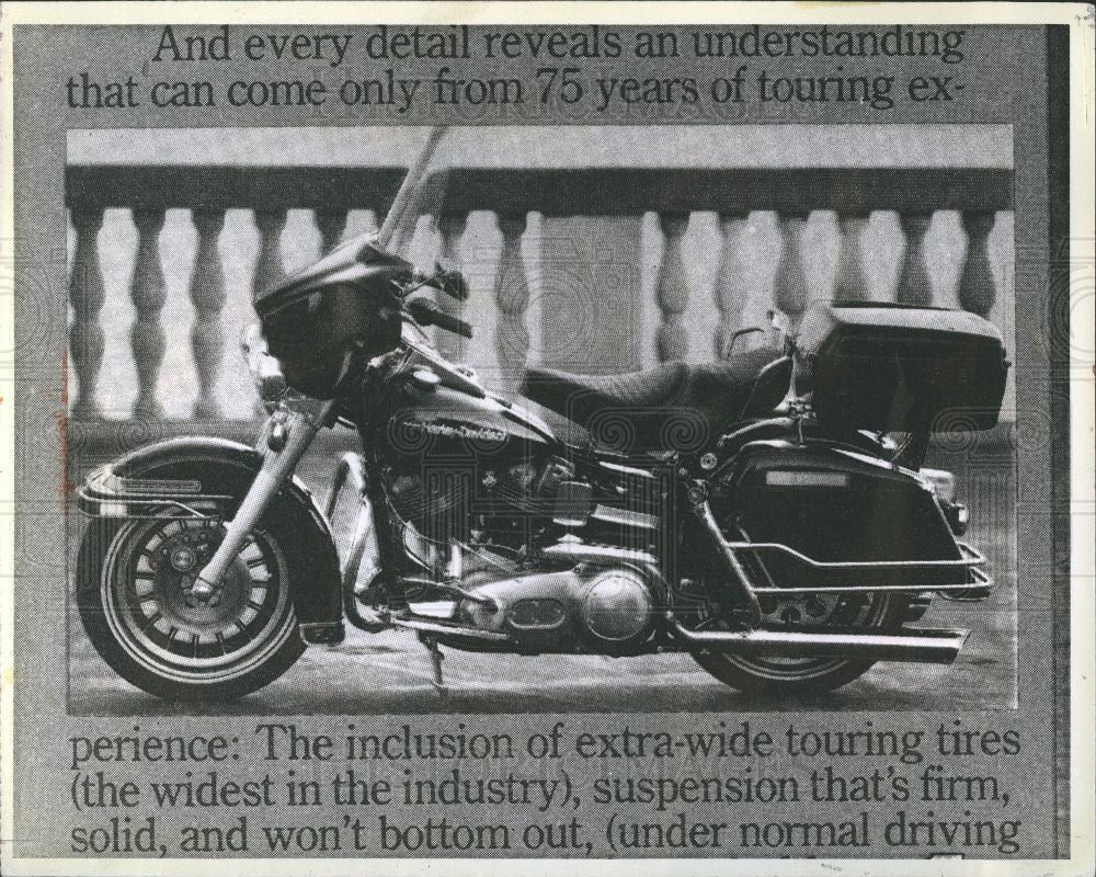 1978 Press Photo Harley-Davidson American motorcycle - Historic Images