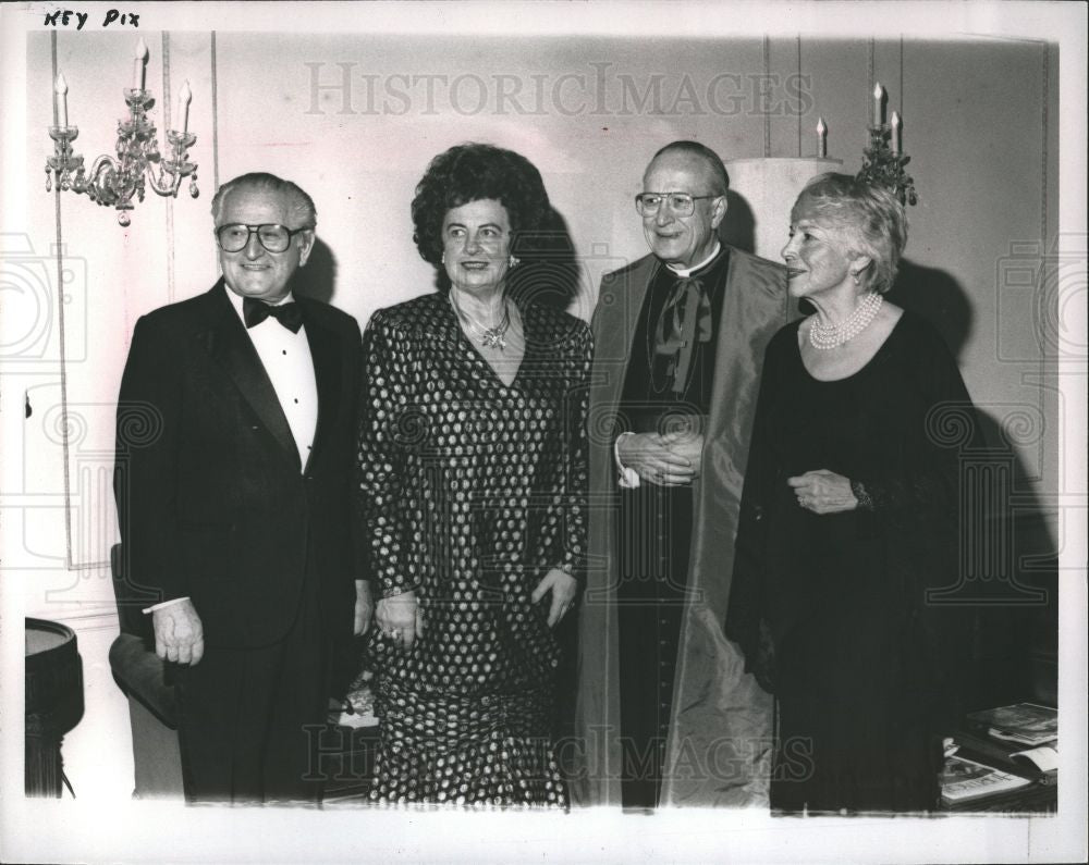 1990 Press Photo Edmund Szoka President - Historic Images