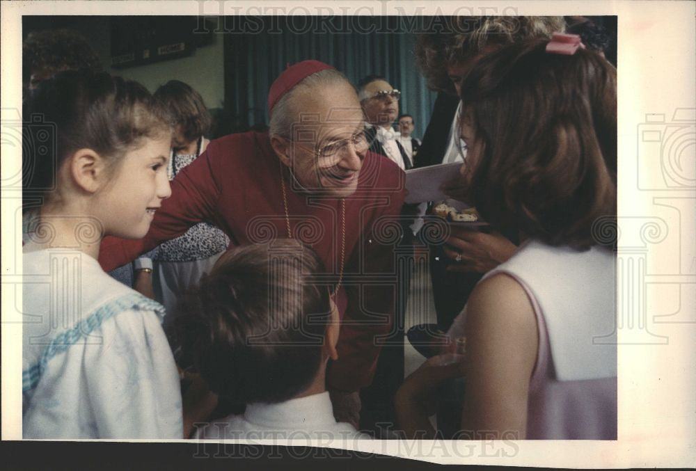 1999 Press Photo Edmund Szoka American Prelate - Historic Images