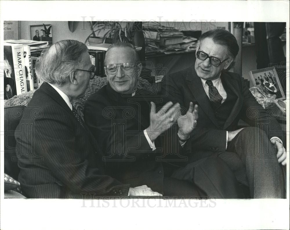 1982 Press Photo Most Rev Edmund C Szoka Archbishop - Historic Images