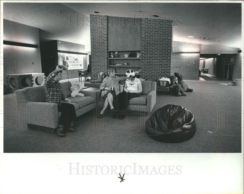 1983 Press Photo Eddie Blaskiewicz, Detroit  Mary Mille - Historic Images