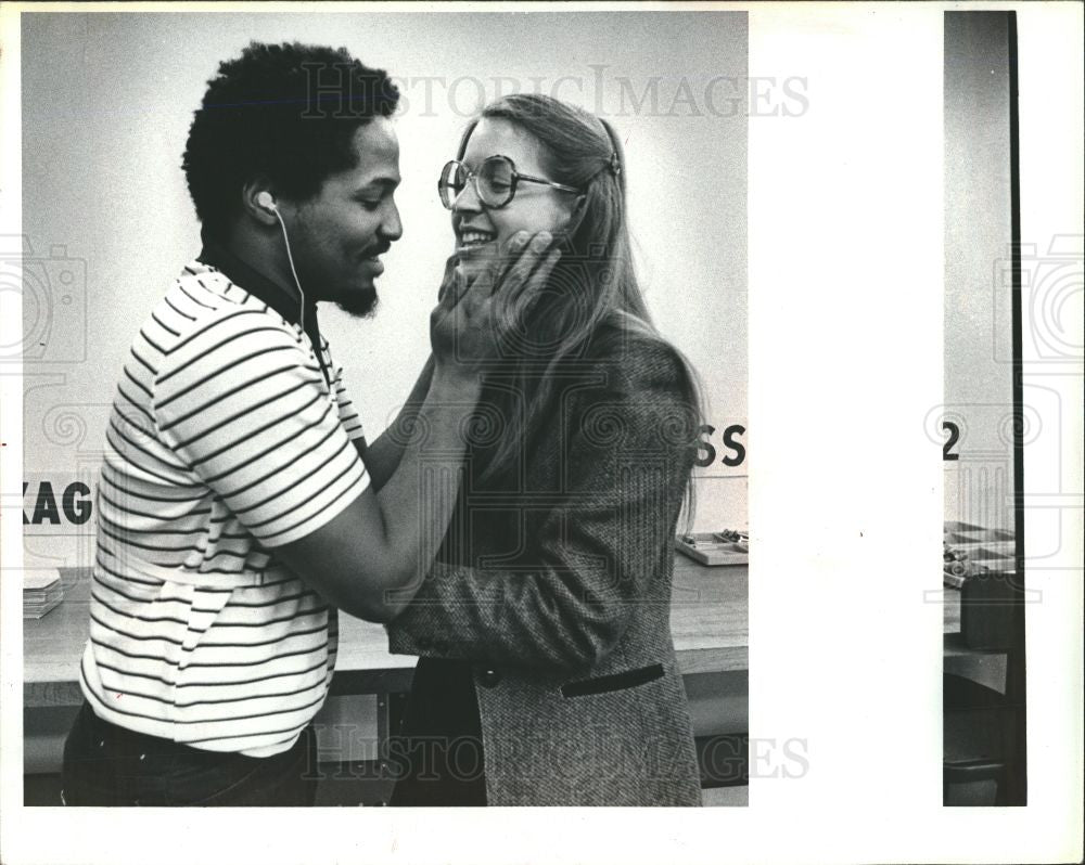 1981 Press Photo Kathy AuBuchon-Ruth Burger School Marc - Historic Images