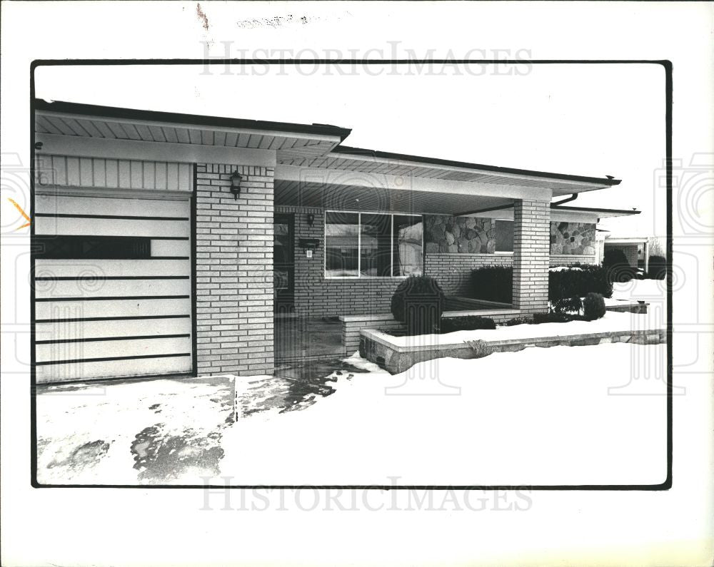 1981 Press Photo The house on Castleton in Troy - Historic Images