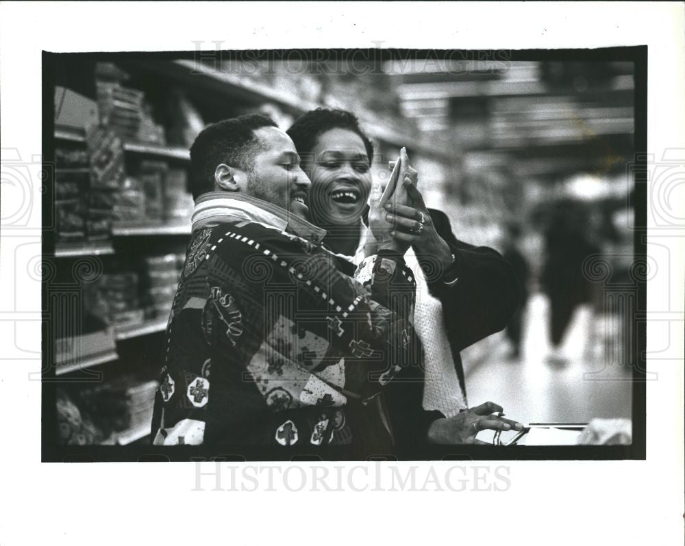 1992 Press Photo Marc Brown El Susan Gaffka Canton - Historic Images