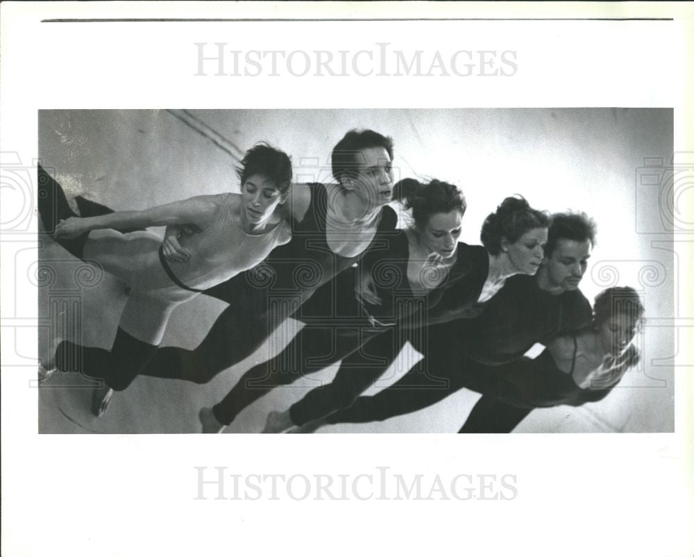 1986 Press Photo Harbinger Dance - Historic Images