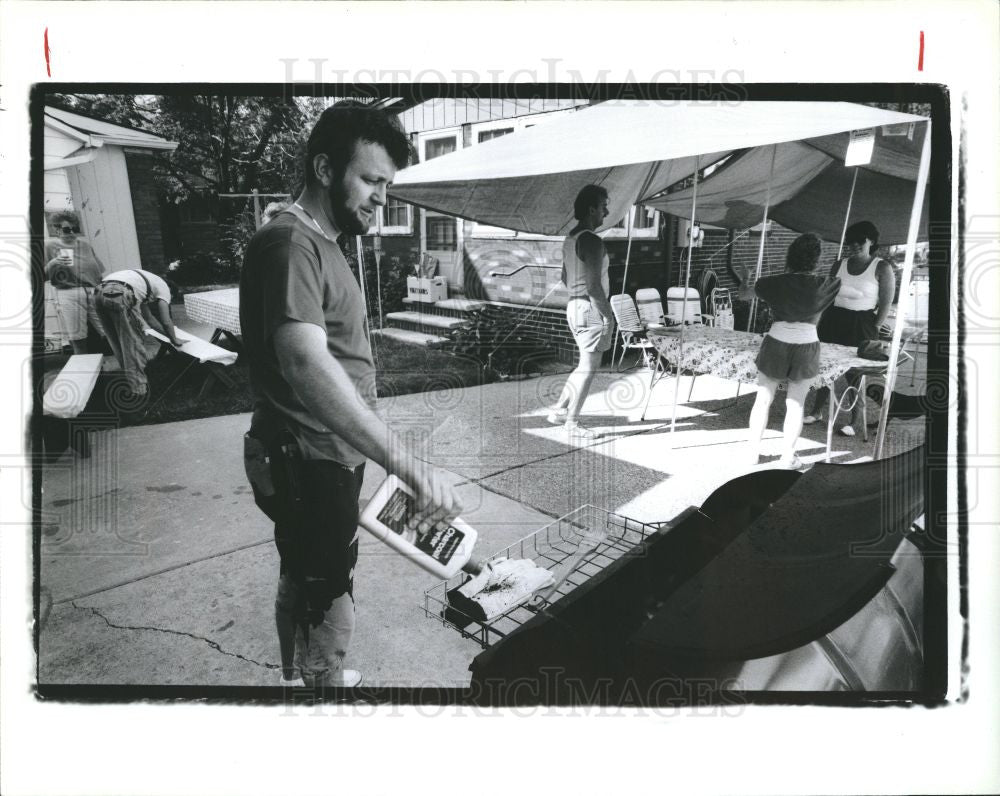 1990 Press Photo Al Ulman 07/04/1990 - Historic Images