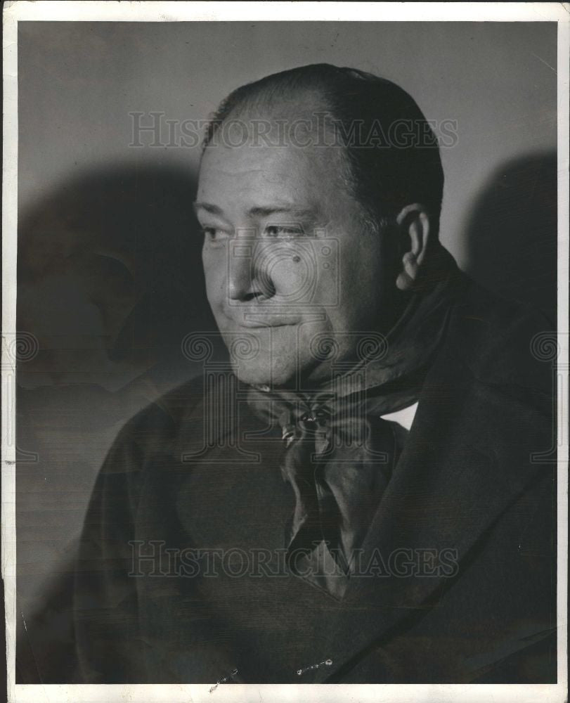 1960 Press Photo Baritone John Charles Thomas Opera - Historic Images