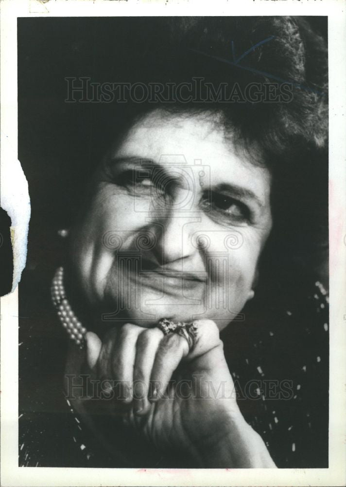 1991 Press Photo Helen Thomas author reporter columnist - Historic Images