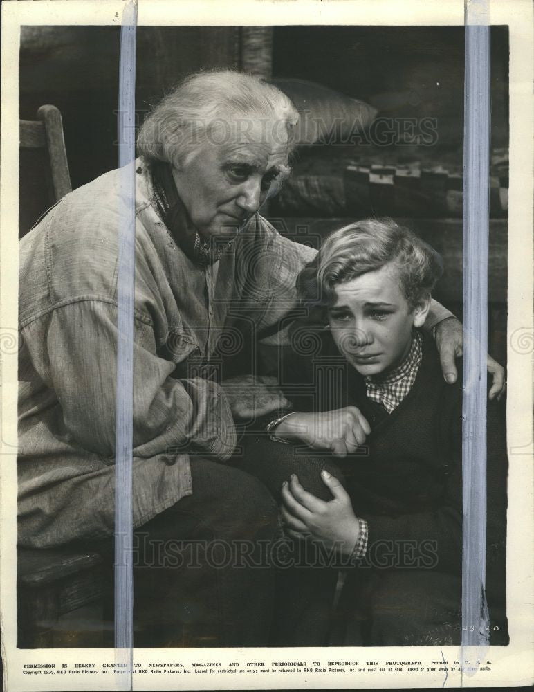 1935 Press Photo Frankie Thomas American actor author - Historic Images