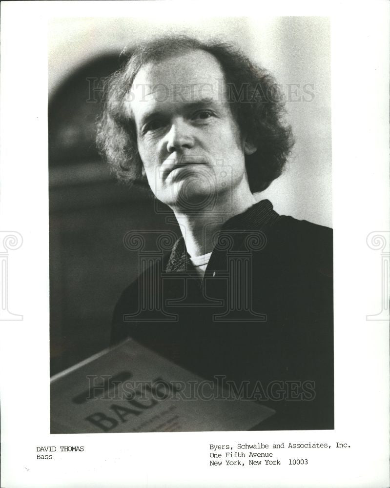 1983 Press Photo David Thomas American singer, songwrit - Historic Images