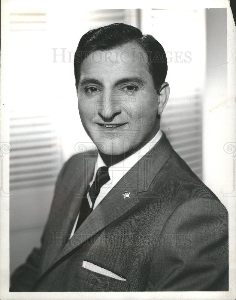 1962 Press Photo Danny Thomas comedy television Jude - Historic Images