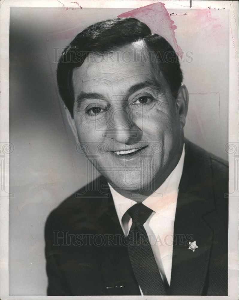 1969 Press Photo Danny Thomas Actor - Historic Images