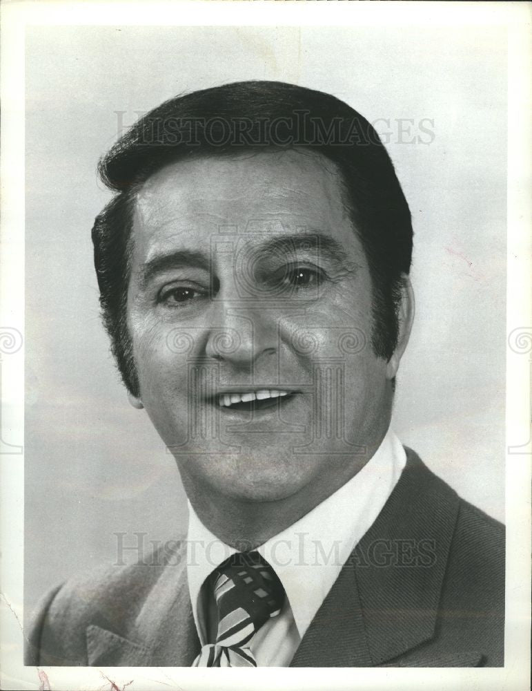 1975 Press Photo Danny Thomas Actor - Historic Images