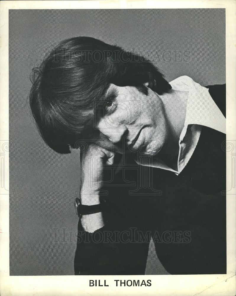 1983 Press Photo Bill Thomas Comedian Actor - Historic Images