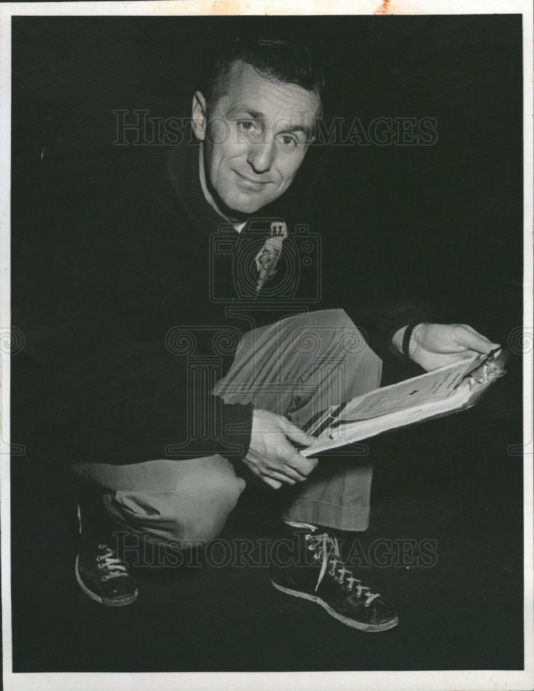 Press Photo Al Thomas Central Michigan relays - Historic Images