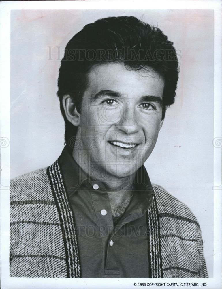 1986 Press Photo Alan Thicke - Historic Images
