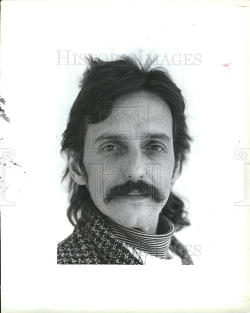 1986 Press Photo Robert Thibodeau Psychic Astrologer - Historic Images