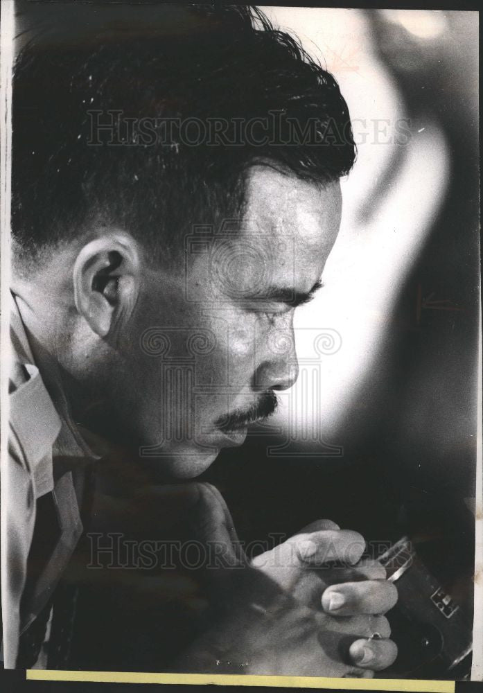 1965 Press Photo General Nguyen Chanh Thi Vietnam - Historic Images