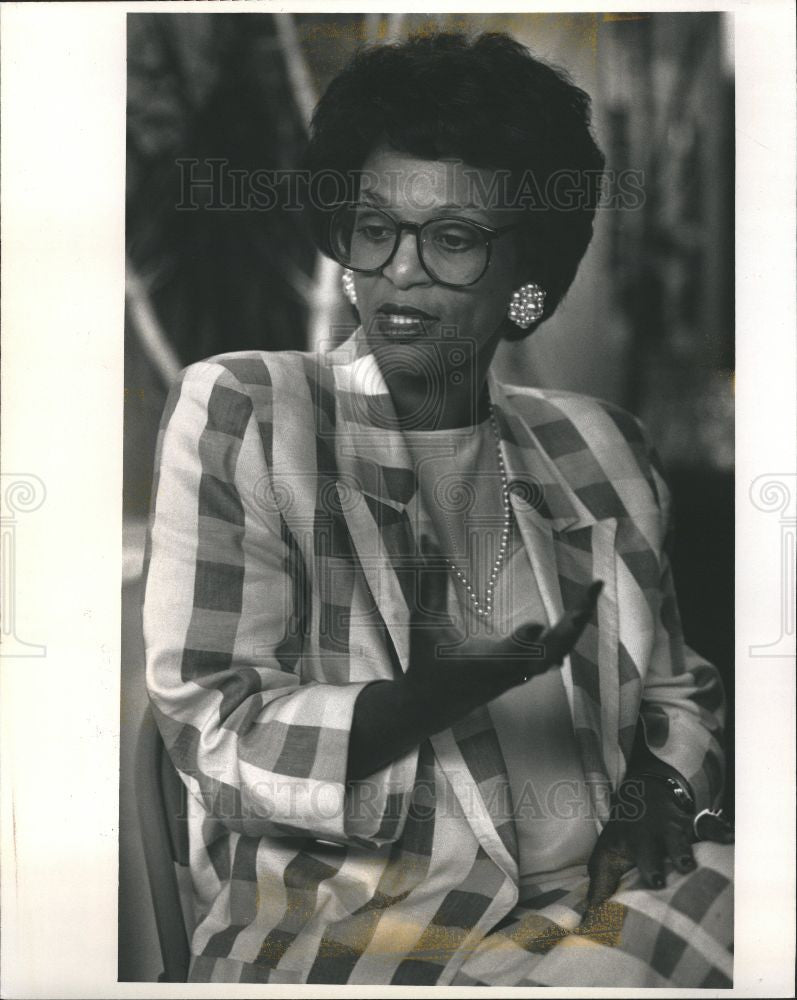 1989 Press Photo Marilyn Evans - Historic Images