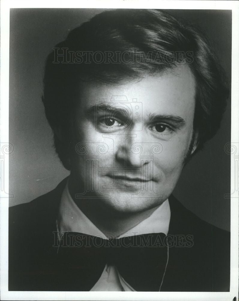 1986 Press Photo Joseph Evans tenor - Historic Images
