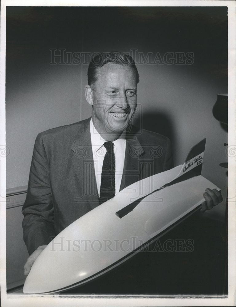 1959 Press Photo ROBERT E. EVANS - Historic Images