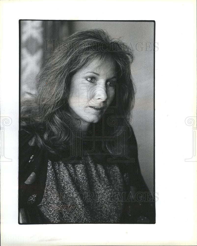 1985 Press Photo Nancy Evans - Historic Images